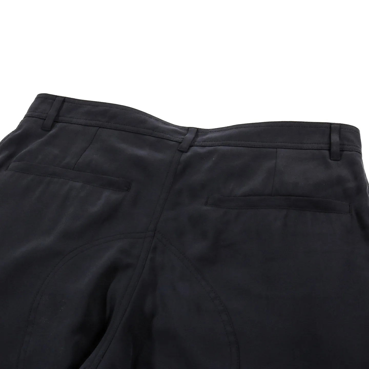 4SDESIGNS OVER PANT 10OZ. BLACK VISCOSE / POLY TWILL