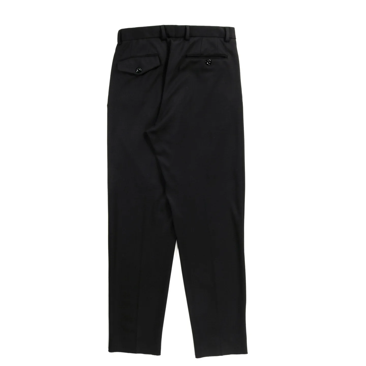 4SDESIGNS TRIPLE PLEAT PANT BLACK 18OZ. VISCOSE TWILL JERSEY