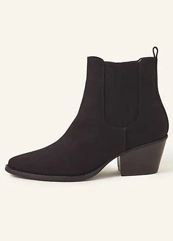 Accessorize Western Block Heel Boots | Kaleidoscope