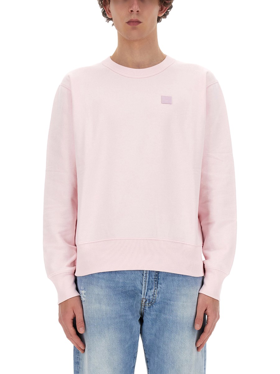 ACNE STUDIOS    COTTON SWEATSHIRT WITH LOGO