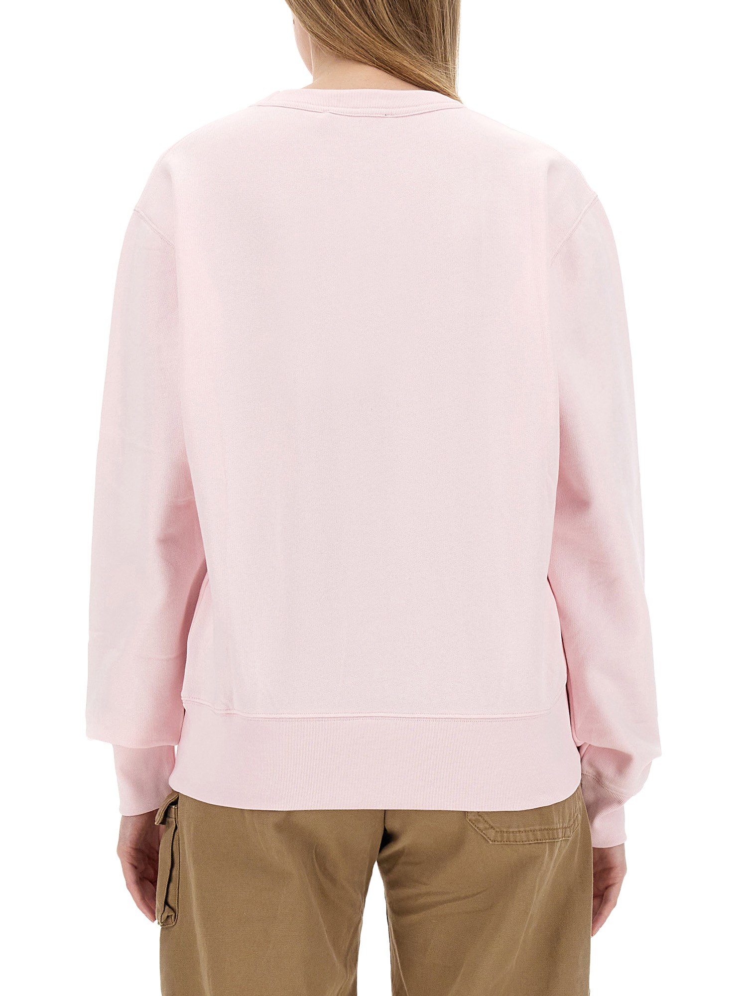 ACNE STUDIOS    COTTON SWEATSHIRT WITH LOGO