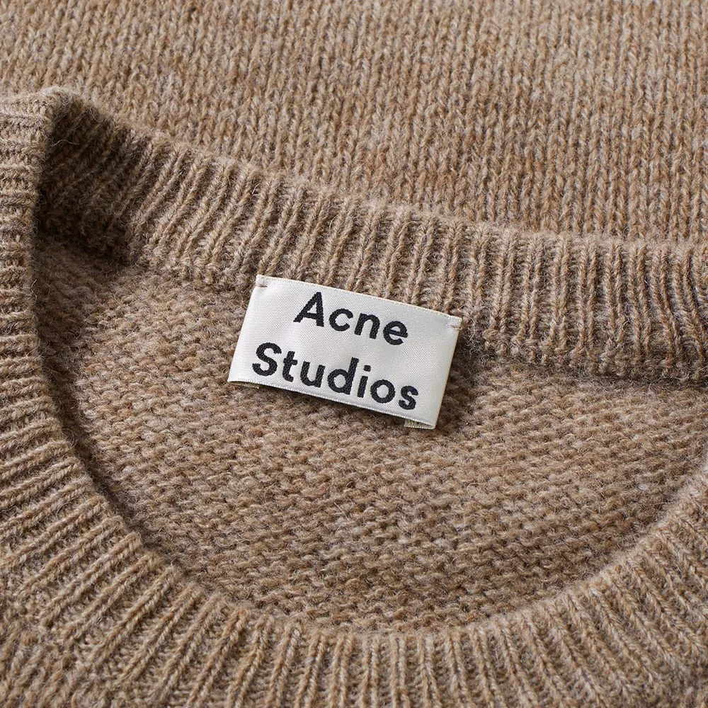 Acne Studios Jena Soft Wool Crew KnitBeige