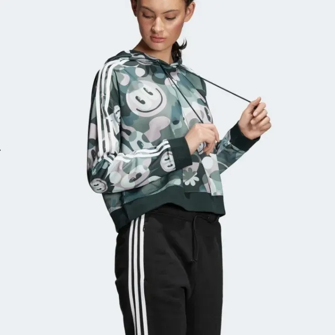 adidas  |Flower Patterns Collaboration Logo Hoodies & Sweatshirts