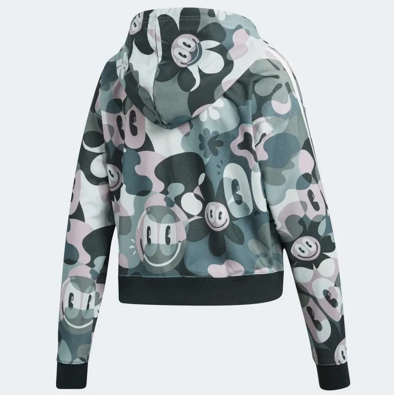 adidas  |Flower Patterns Collaboration Logo Hoodies & Sweatshirts