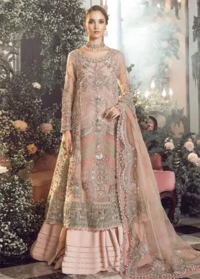 Affordable Wear By Schick Embroidered Organza Adda Takai Handwork 3 Piece Unstitched Suit SDH24AW D-01