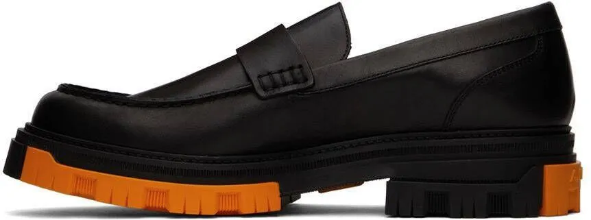 AMIRI Black Military Slip-On Loafers