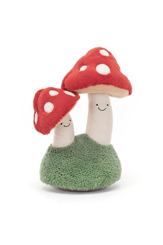 Amuseable Pair of Toadstools