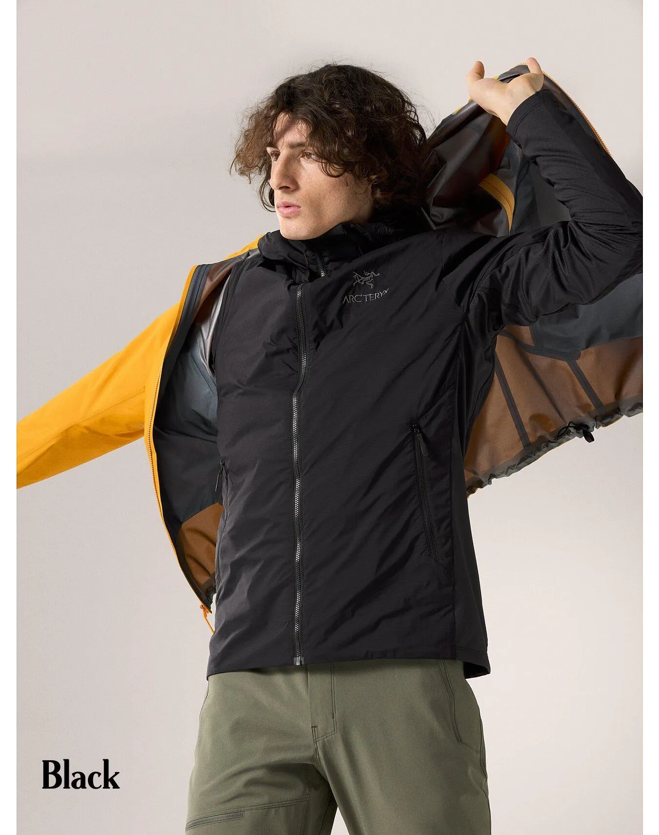 ARC'TERYX  |Nylon Plain Logo Outdoor Hoodies