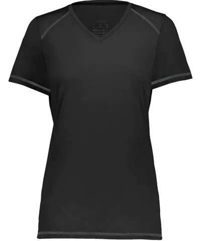 Augusta Sportswear Women's Super Soft-Spun Poly V-Neck T-Shirt