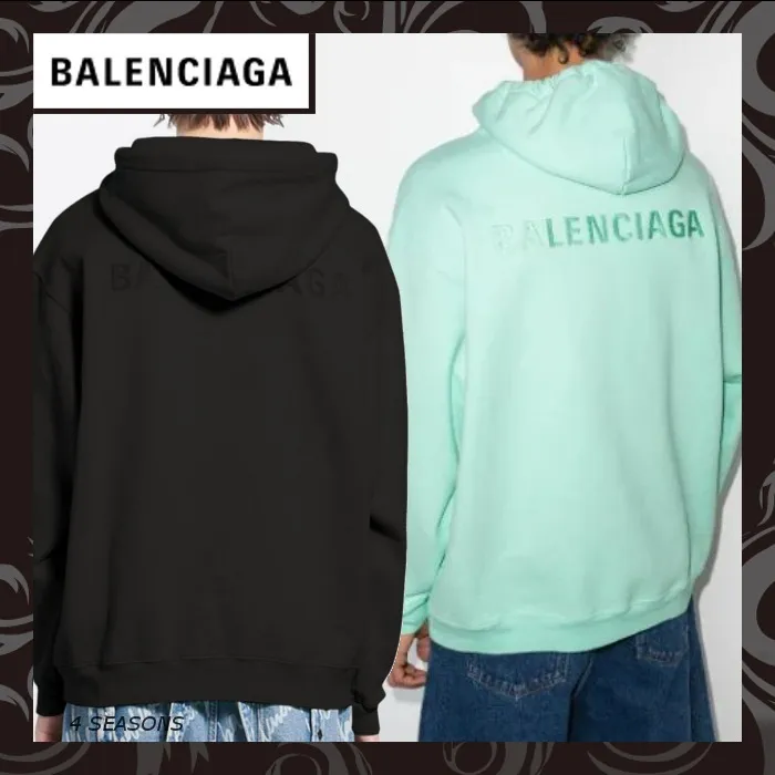 BALENCIAGA  |Long Sleeves Cotton Logo Luxury FX Advantage / Exclusive