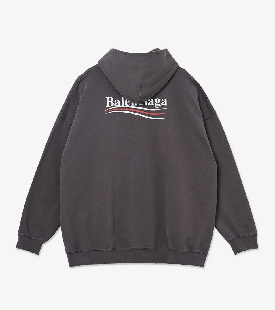 BALENCIAGA  |Street Style Logo Hoodies & Sweatshirts