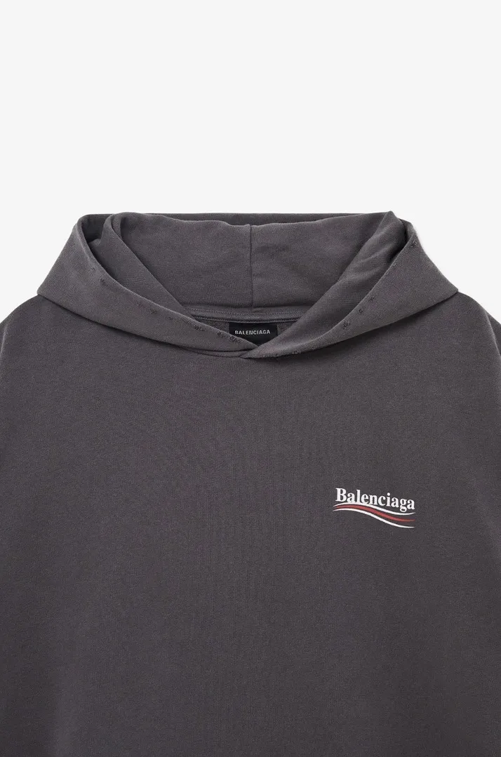 BALENCIAGA  |Street Style Logo Hoodies & Sweatshirts