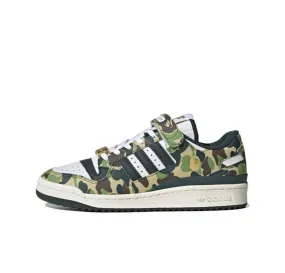 Bape x Adidas Forum 84 Low Green Camo 