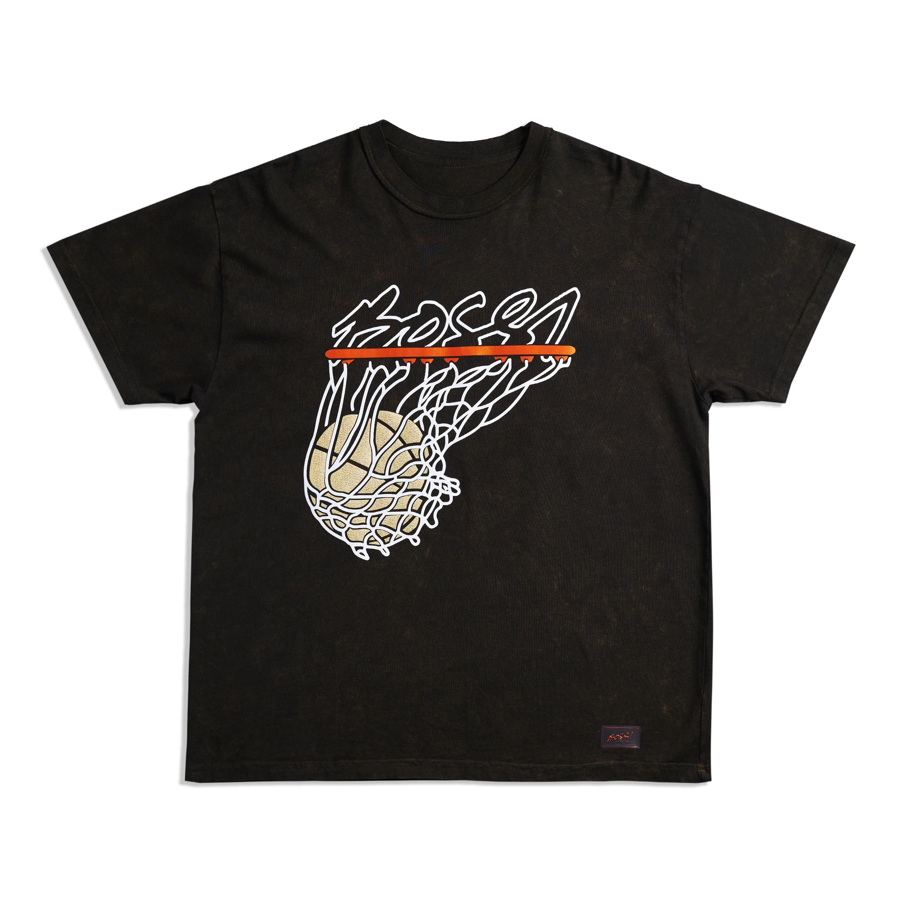 BOSSI BASKETBALL TEE - GLITTA GOLD