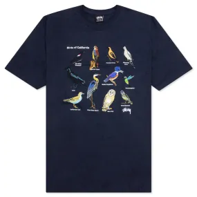 California Birds Tee - Navy