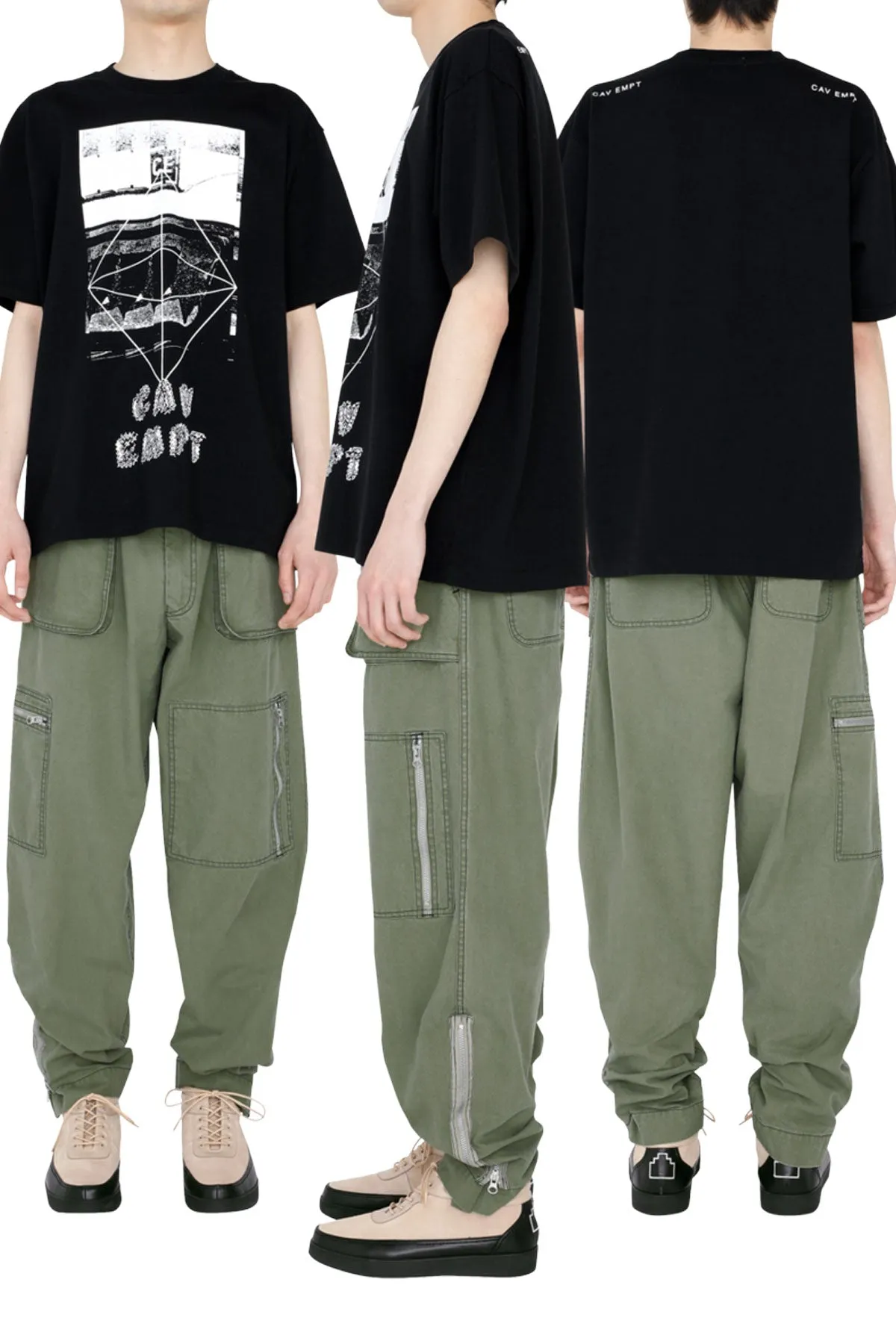 CAV EMPT - YOSSARIAN PANTS #5 GREEN