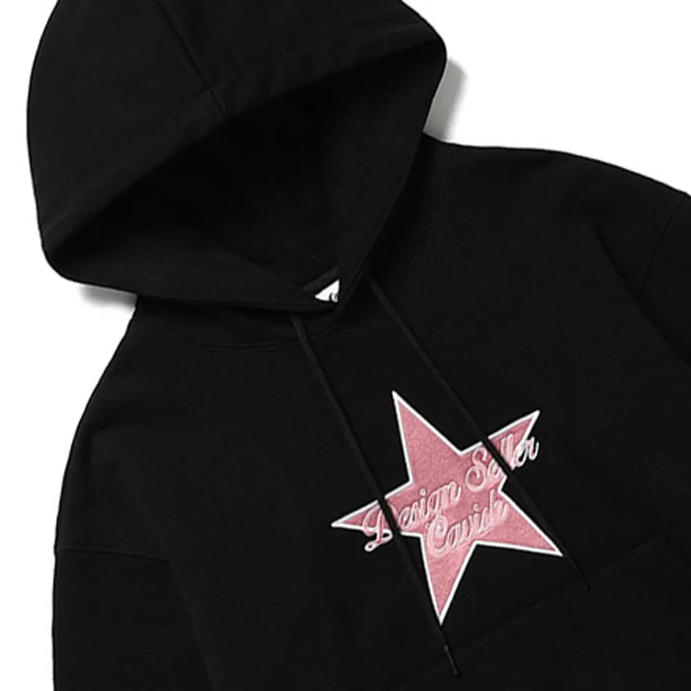 CAVISH  |Long Sleeves Cotton With Jewels Logo Hoodies & Sweatshirts