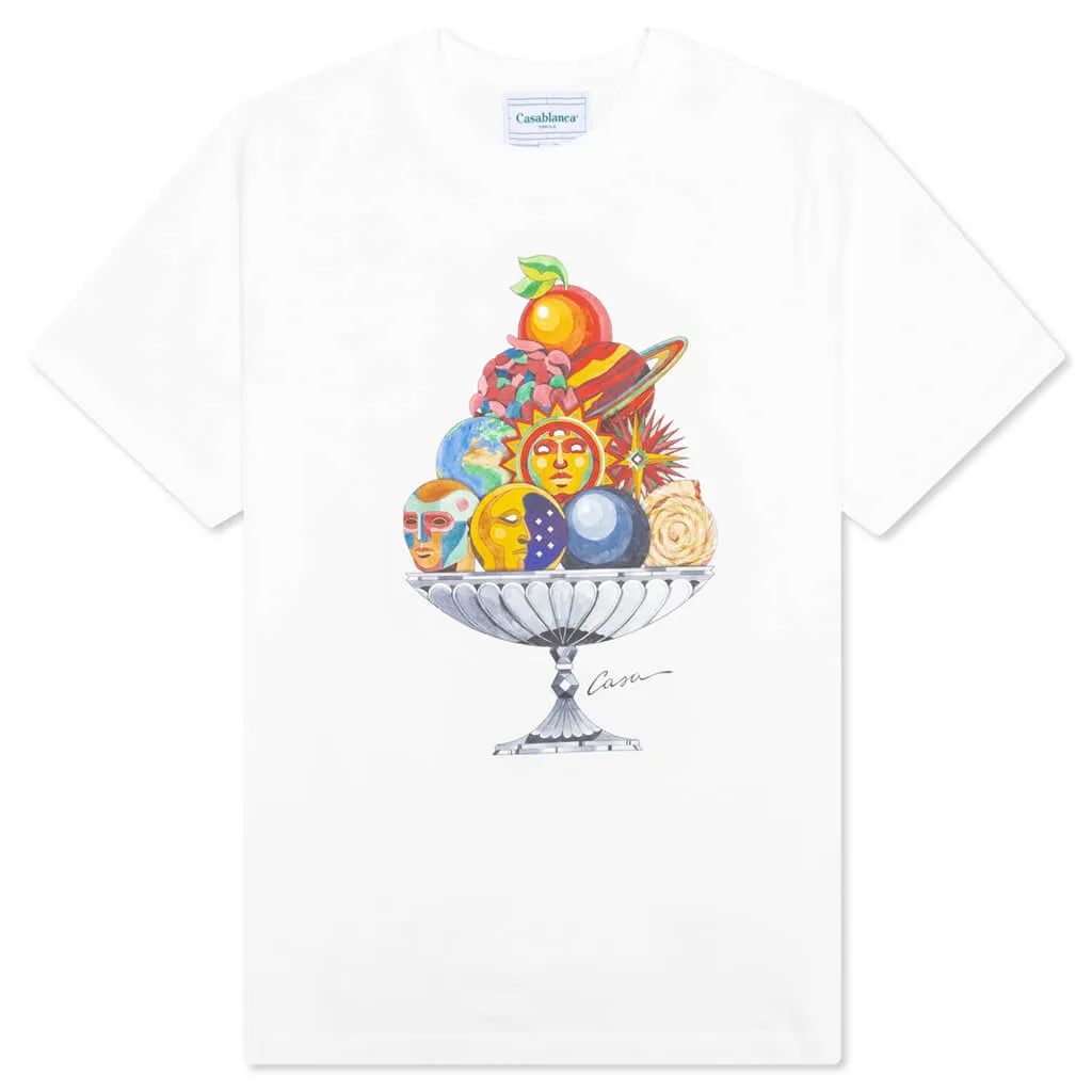 Celestial Pyramid T-Shirt - White