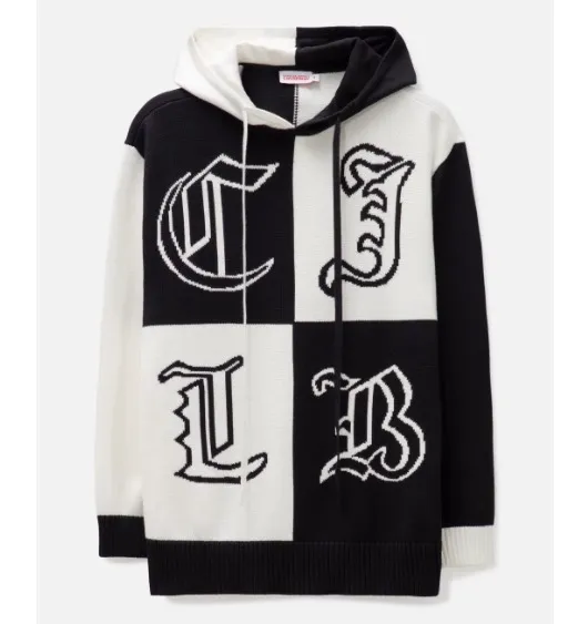 Charles Jeffrey LOVERBOY  |Long Sleeves Plain Cotton Logo Hoodies