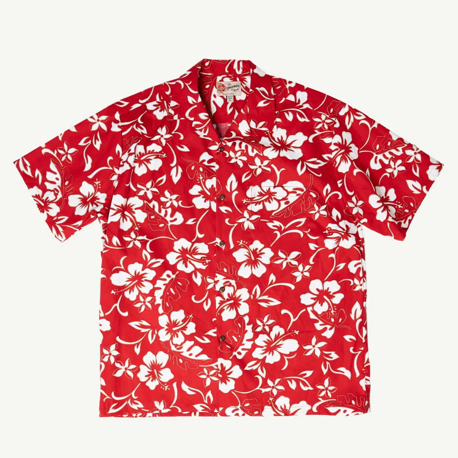 Classic Hibiscus Aloha Shirt