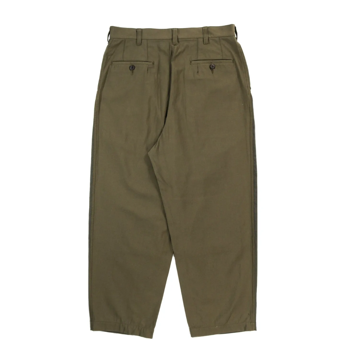 COMME DES GARCONS HOMME P017 TWO-TONE PANT KHAKI