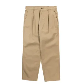 COMME DES GARCONS HOMME P028 PLEATED CHINO BEIGE