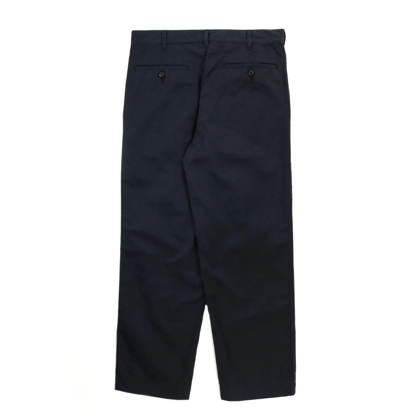 COMME DES GARCONS HOMME P028 PLEATED CHINO NAVY