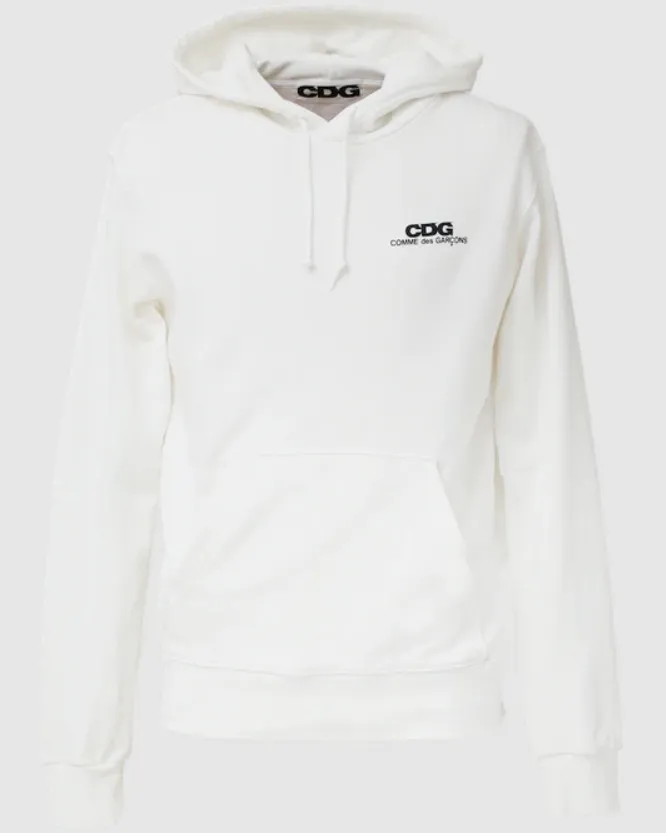 COMME des GARCONS  |HOODED SWEATSHIRT SMALL LOGO