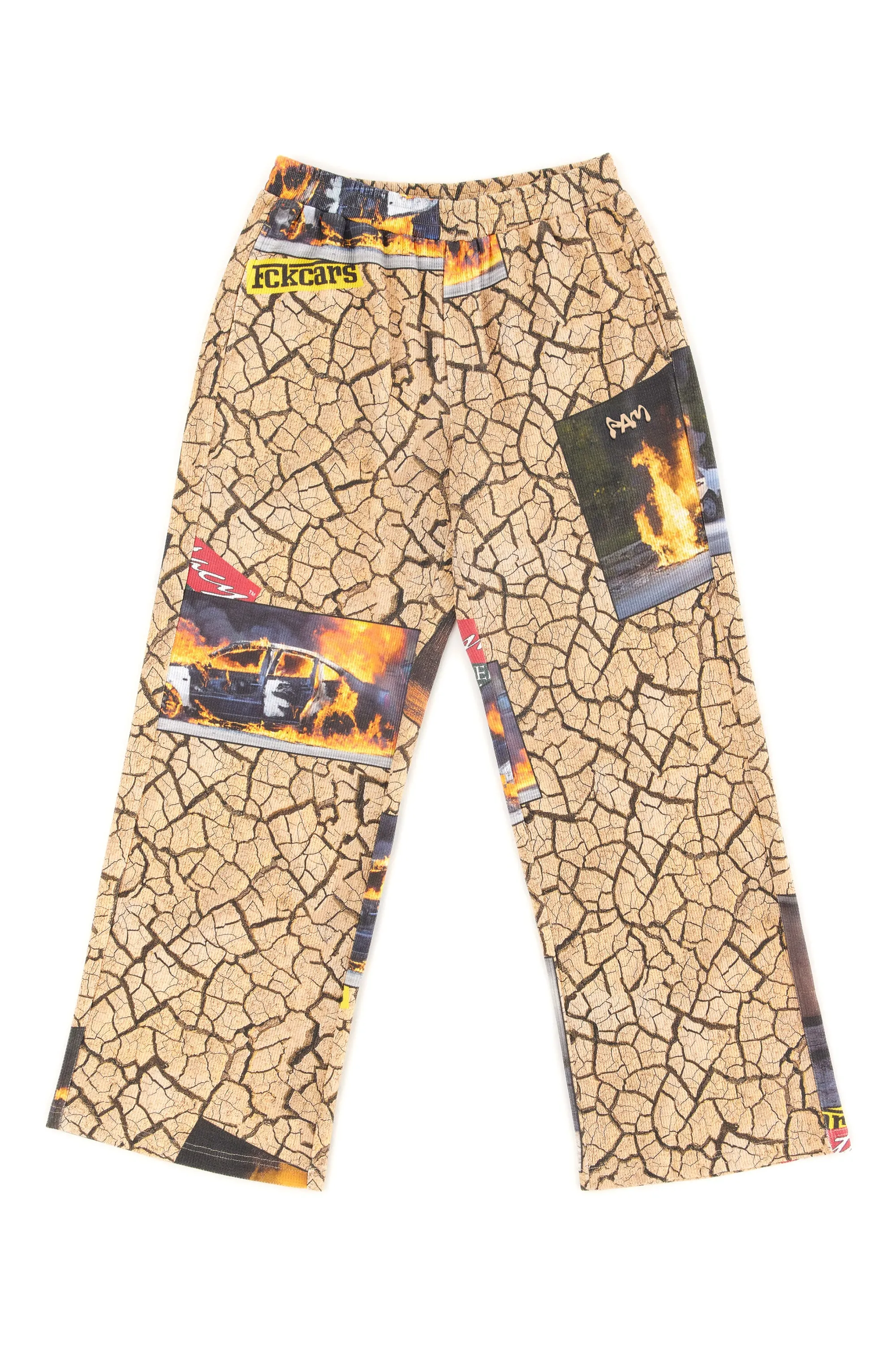 CRACKED EARTH RELAX FIT PANT