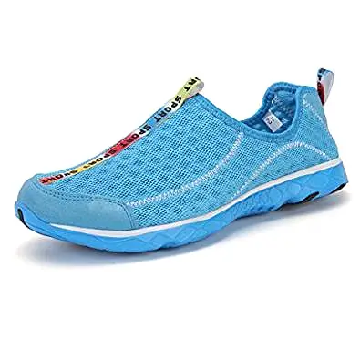 DoGeek Water Shoes Mens Womens Slip-On Quick Drying Aqua Shoes with Drainage Holes for Swim,Aqua Surf,Beach,Wetsuit Trainers Bre