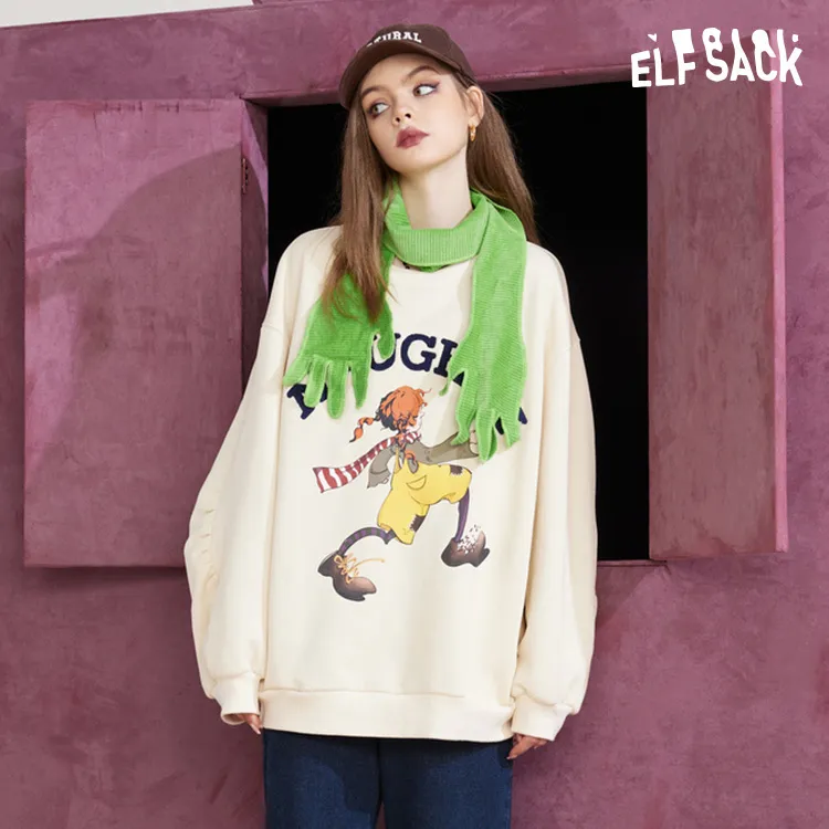 ELF SACK  |Oversized Hoodies & Sweatshirts