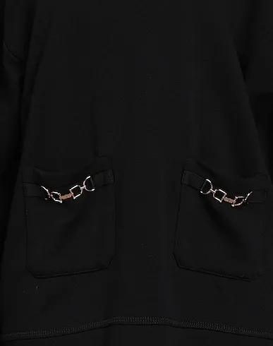 ELISABETTA FRANCHI  |Long Sleeves Plain Logo Hoodies & Sweatshirts