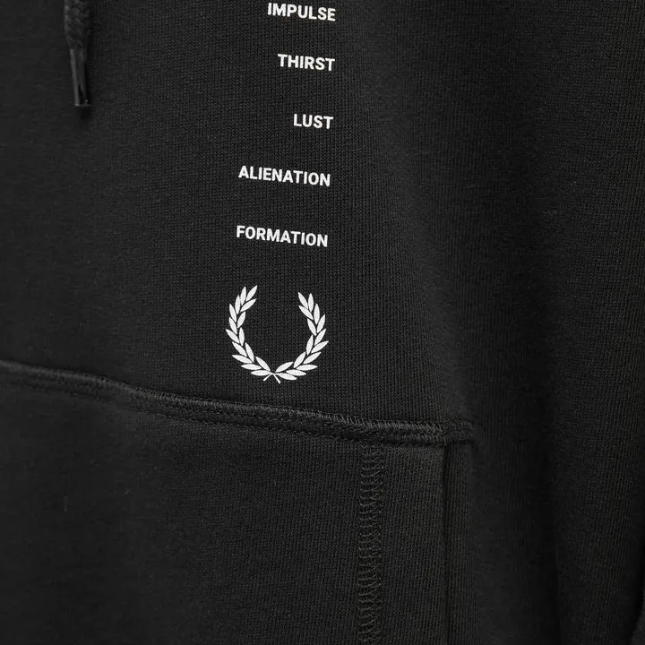 FRED PERRY  |Street Style Collaboration Cotton Logo Hoodies