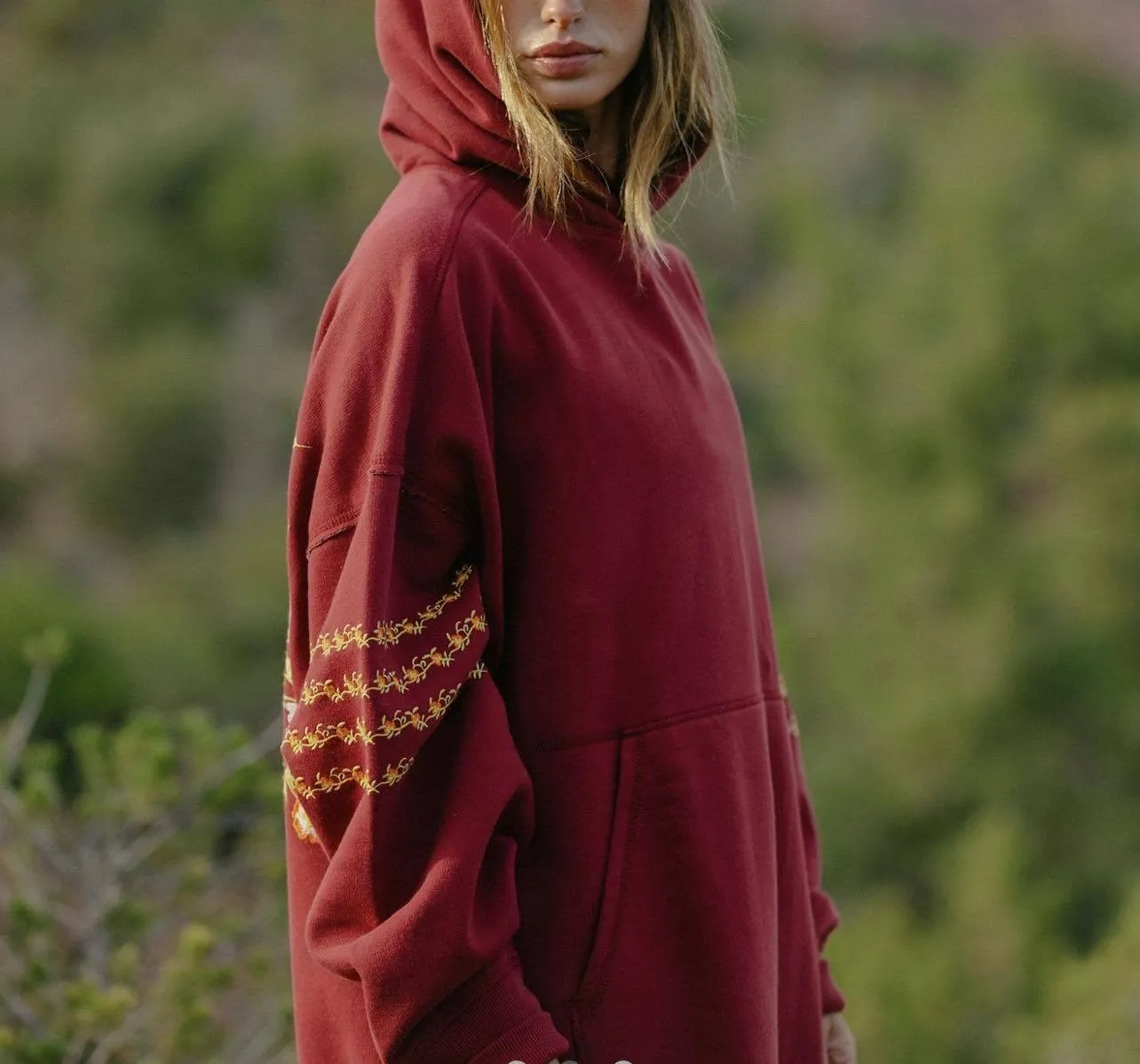 Free People  |Flower Patterns Hoodies & Sweatshirts