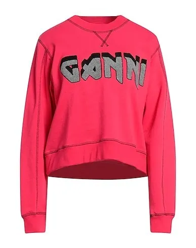 Ganni  |Street Style Logo Hoodies & Sweatshirts