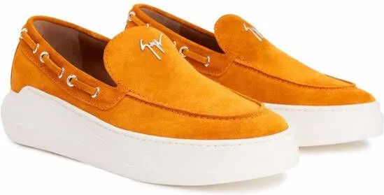 Giuseppe Zanotti Conley slip-on loafers Orange