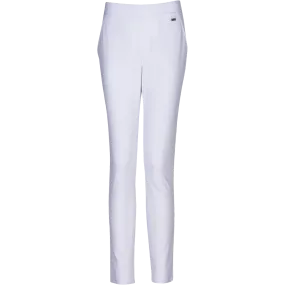 Greg Norman ML75 Ladies Pull-On Stretch Pants - White