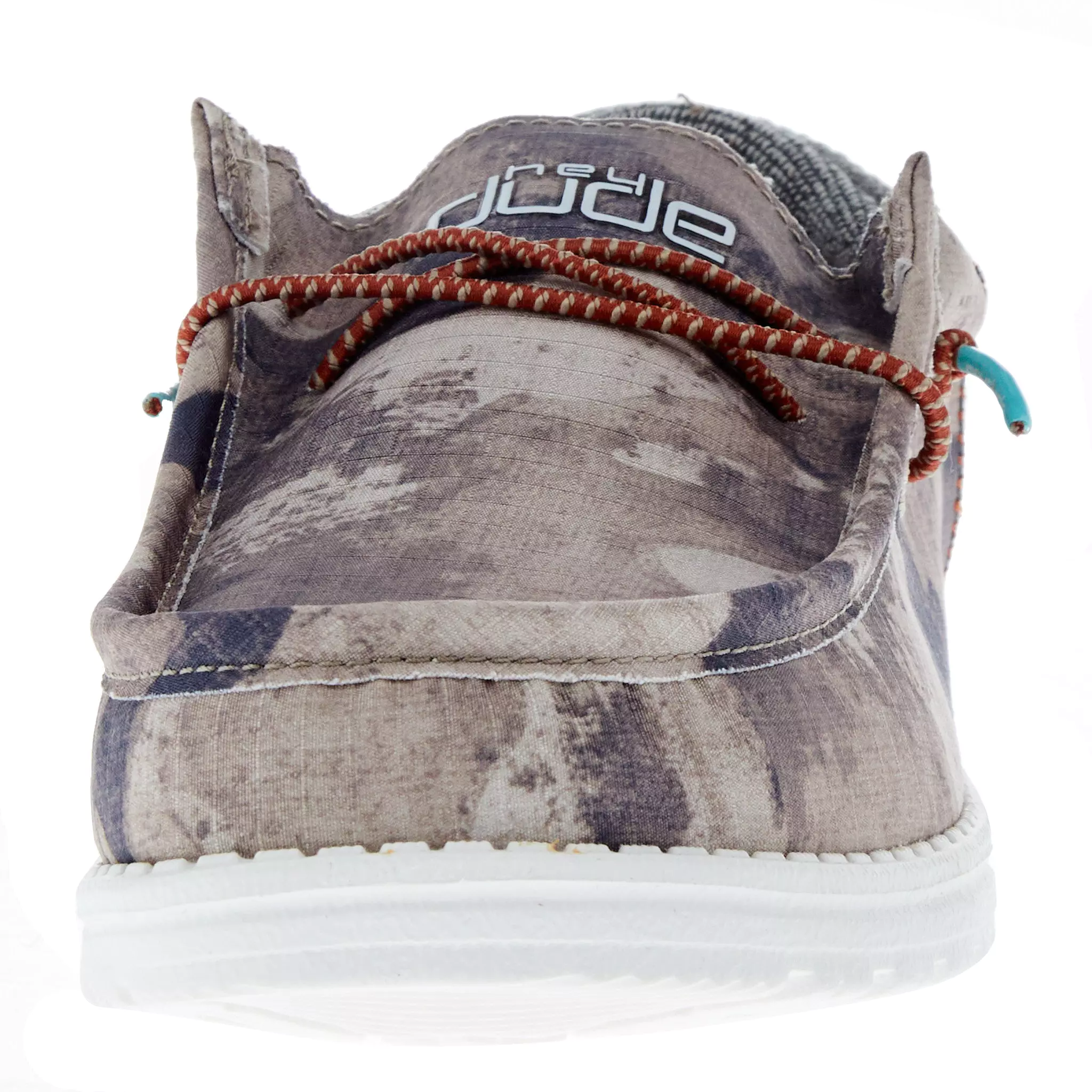 Hey Dude Mens Wally Funk Slip On Shoes- Sage Camo