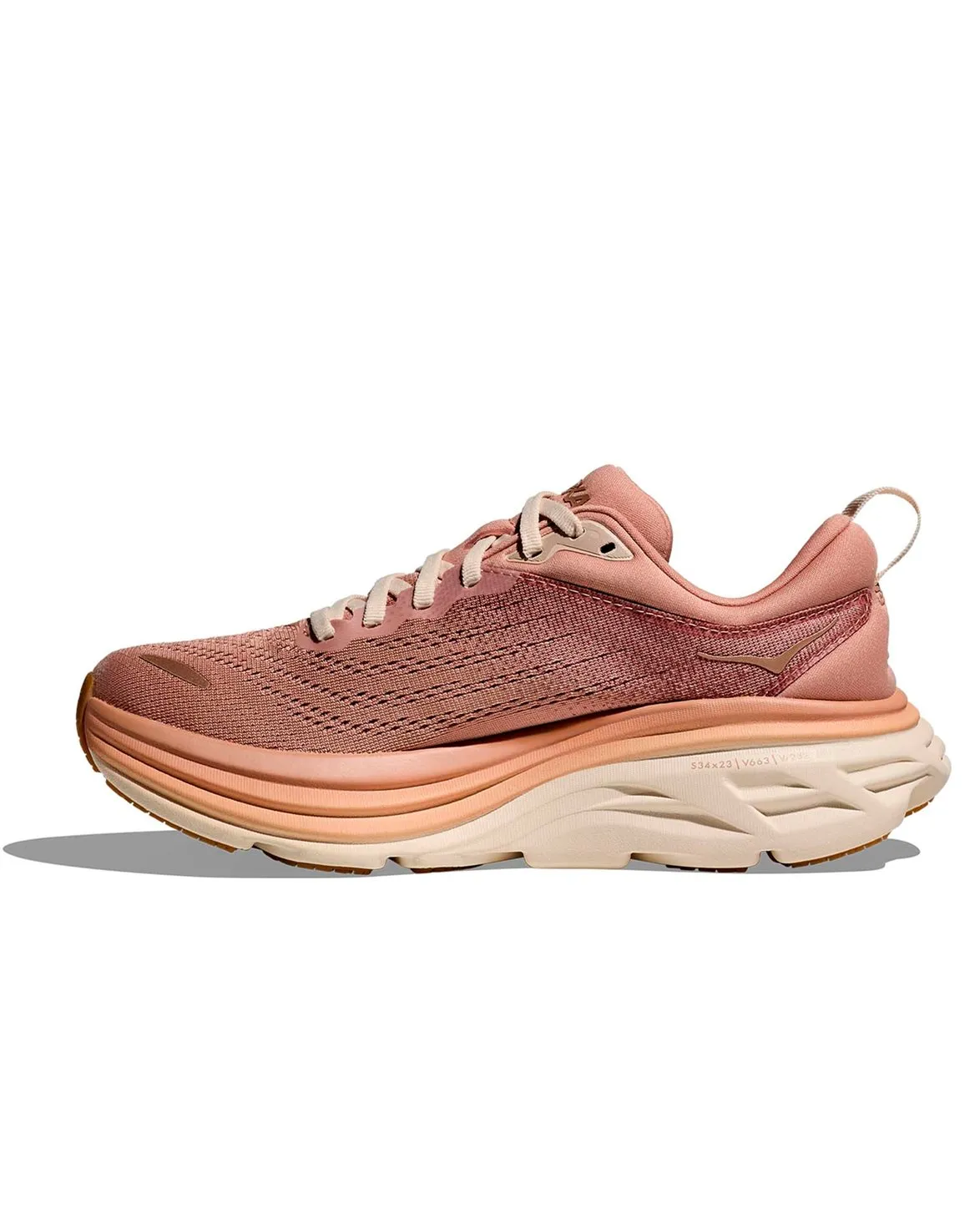 Hoka Bondi 8 W Sandstone/Cream