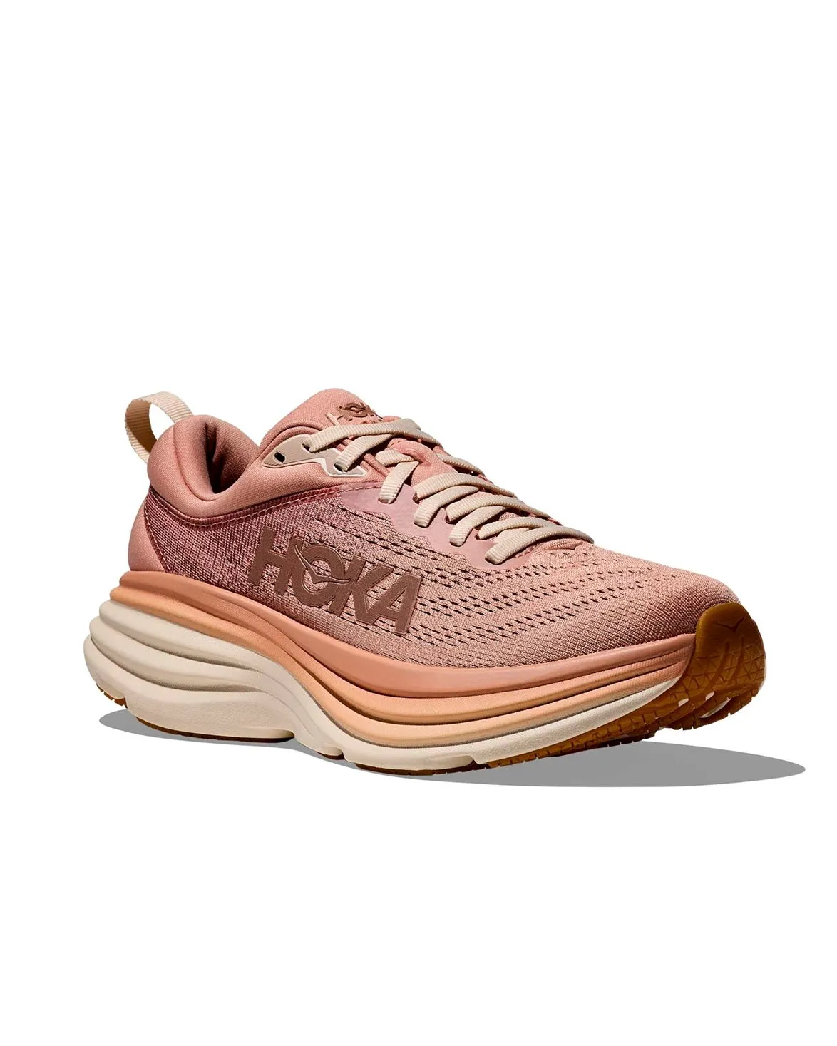 Hoka Bondi 8 W Sandstone/Cream