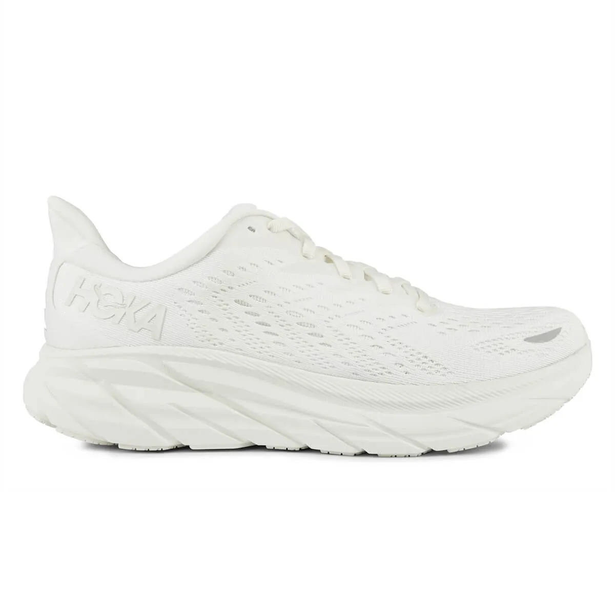 Hoka Clifton 8 Mens | White / White