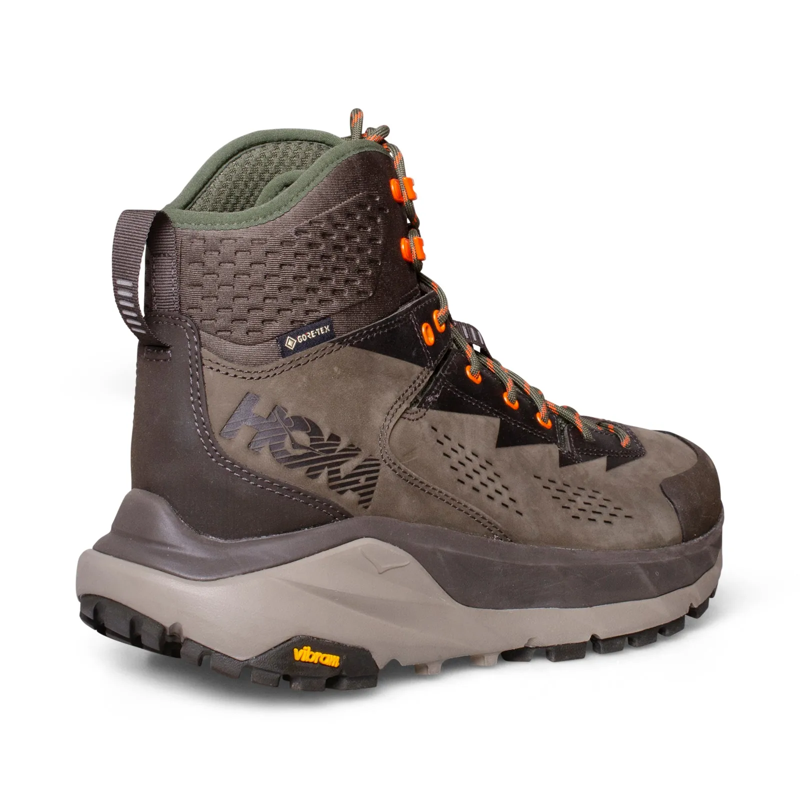 Hoka Kaha GTX Burnt Olive / Grey Hiking Boots - Men's