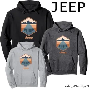 JEEP  |Street Style Hoodies