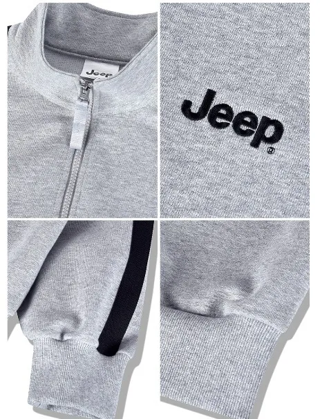 JEEP  |Unisex Long Sleeves Cotton Hoodies & Sweatshirts