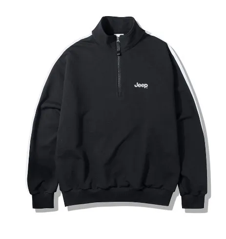 JEEP  |Unisex Long Sleeves Cotton Hoodies & Sweatshirts