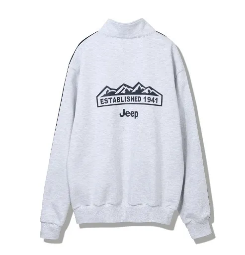 JEEP  |Unisex Long Sleeves Cotton Hoodies & Sweatshirts