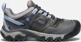 Keen Women's Waterproof Ridge Flex Shoes Size 10.5 In Steel Grey Hydrangea