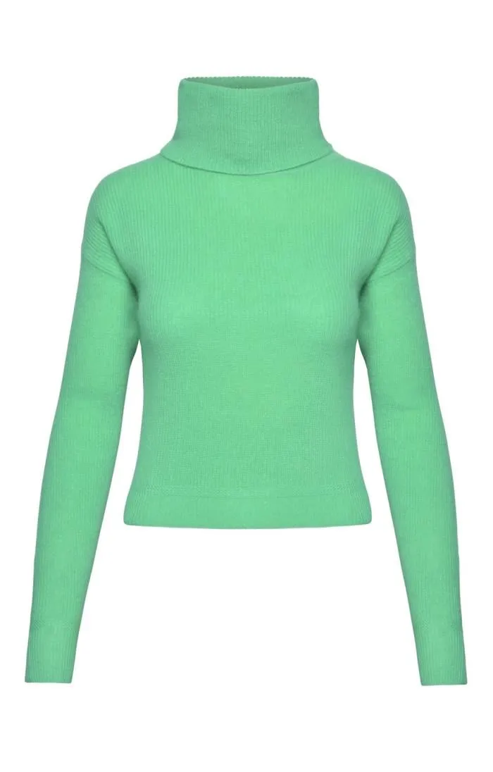 Ladies Cashmere Rollneck Sweater