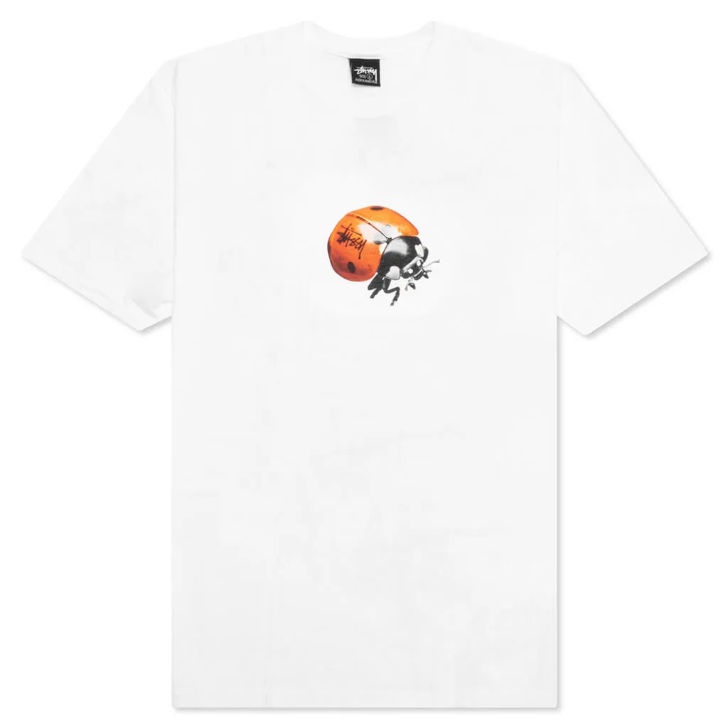 Ladybug Tee - White