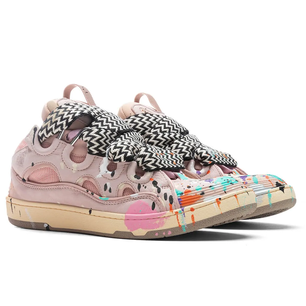 Lanvin x Gallery Dept. II Curb Sneakers - Pale Pink/Multicolor